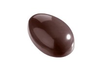 @ Gießform Praline | Pralinengießform 24 Ei-/Halbeier-Formen glatt