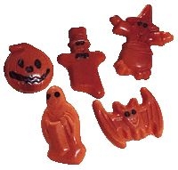 Gießform Halloween Figuren - RESTBESTAND