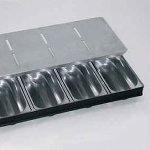 @ Stollenformen-Verband mit Deckel 4-tlg