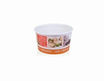 Eisbecher neutral 8B 100ml flach