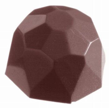 @ Gießform Praline | Pralinengießform 24 eckige Formen Design 'Diamant'