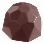 @ Gießform Praline | Pralinengießform 24 eckige Formen Design 'Diamant'
