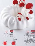 @ Silikon-Matte | -Form | Einzel- | Kuchenform rund gewellt | geriffelt 'Queen'