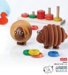 @ Gießform Schaf 'Pecorella' (4 Teile für 2Stk)