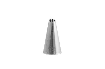 Sterntülle (französische Tülle) 7mm Edelstahl