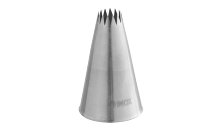 Sterntülle (französische Tülle) 8mm Edelstahl