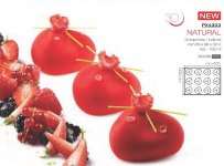 @ Silikon-Matte | -Form 12 dreieckige Formen 'Natural' (30x40cm)
