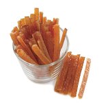 Orangenschalen-Stäbchen/-Streifen kandiert & abgetropft