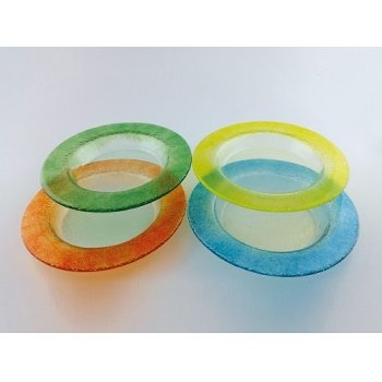 Spaghetti-Eisteller glatt 17cm, mehrfarbiges Set