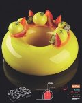 @ Silikon-Matte | -Form | Einzel- | Kuchenform rund glatt mit Loch 'Galaxy'