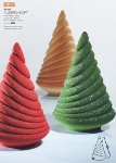 @ Gießform Weihnachts- | Tannen- | Christbaum 'Albero Soft' (4 Teile für 2Stk)