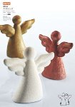 @ Gießform Weihnachtsengel 'Angelo' (4 Teile für 2Stk)