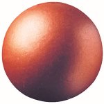 @ Schoko-Dekor Kugel weiß dragiert kupfer klein (63 Stk)