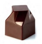 Gießform Praline | Pralinengießform 21 assymetrische Formen