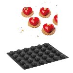 Silikon-Matte | -Form 30 Herzen 'Passion' (30x40cm)