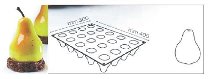 Silikon-Matte | -Form 20 Birnenformen (30x40cm)
