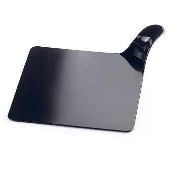 Patisserie-Unterlagen schwarz quadratisch | viereckig L8xB8cm (250 Stk)