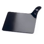 Patisserie-Unterlage Quadrat schwarz mit Halter (250 Stk)