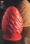 @ Gießform Ei 'fluid' mit Sockel (6 Teile für 2 Stk)