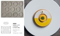 Silikon-Matte | -Form 11 Ringformen klein 'Anello Piccolo'' (30x40cm)