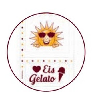 Saug-Spenderservietten 'Gelato' 17x17 cm