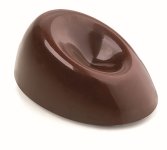 @ Gießform Praline | Pralinengießform 21 ovale Formen mit Delle | Mulde 'Pop Style'