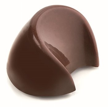Gießform Praline | Pralinengießform 21 Bogen-Formen 'Pop Style'