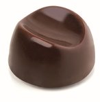 @ Gießform Praline | Pralinengießform 21 runde Formen mit Delle | Mulde 'Pop Style'
