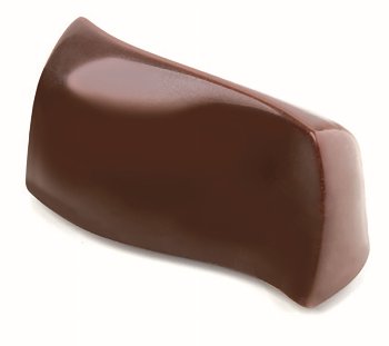 Gießform Praline | Pralinengießform 21 rechteckige Formen 'Pop Style'