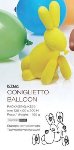 @ Gießform Hase 'Conglietto Balloon' (12 Teile für 2Stk)