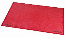 Silikon-Backmatte gelocht rot, antihaft 1/1 GN (31,5 x 52 cm)
