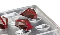 Gießform Praline 'HEART' Comaschi (275x135mm)