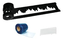 @ Silikon-Matte | -Form mit Relief für Randdekore | Bänder 'Feuer'