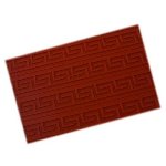 @ Silikon-Matte | -Form mit Relief | Reliefmatte für Tortendekore Motiv 1 'Griechisch'