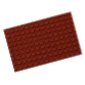 @ Silikon-Matte | -Form mit Relief | Reliefmatte für Tortendekore Motiv 02 'Punkte'