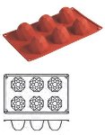 @ Silikon-Matte | -Form 6 Diamantformen (1/3GN= 17,5x30cm)