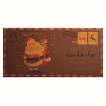 @ Transfer- | Siebdruckfolie für Karten Weihnachtsmann 'Coucou' (30 Stk)
