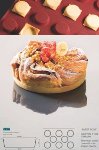 @ Silikon-Matte | -Form | Backmatte gelocht 8 Runde Formen 'Sweet Rose' (60x40cm)