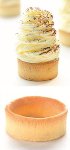 Dessert-Tartelette hell Rund klein-mini (210 Stk) Butter Mürbteig