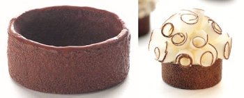 Dessert-Tartelette Schoko Rund klein| mini (210 Stk)