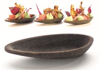 @ Snack-Tartelette schwarz 'Barquette Oval' (252 Stk)
