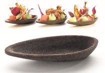 @ Snack-Tartelette schwarz 'Barquette Oval' (252 Stk)