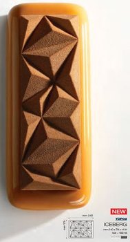 @ Silikon-Matte | -Form 2 rechteckige Formen 'Iceberg' (24x17,5cm)