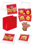 KIT Pralinen- Schachtel und Zubehör 'Emoji'