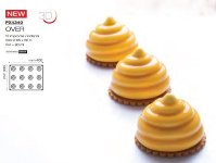 @ Silikon-Matte | -Form 12 runde Formen | Tropfen | Drops 'Over' (30x40cm)