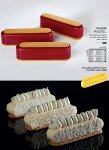 Silikon-Matte | -Form 14 ovale Formen | Eclairformen 'Pastel' (30x40cm)