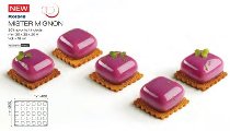 Silikon-Matte | -Form 30 Quadrate | Vierecke 'Mister Mignon' (30x40cm)