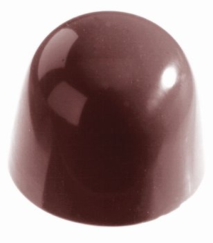 Gießform Praline | Pralinengießform 32 Kuppelformen | runde Formen glatt