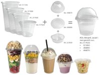 PET Trinkbecher US-Clear Cup 200 ml / 9oz (50 Stk)
