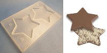 Gießform Tafel | Tafelgießform Stern